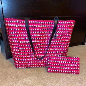 Kate Spade Tote with matching wallet
